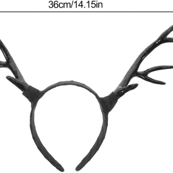 Christmas Reindeer Antler Headband Women Costume Party Festival Accessory main image 4
